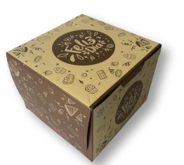 Caja para ponqué