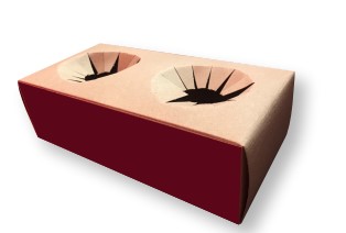 Portavasos de cartón