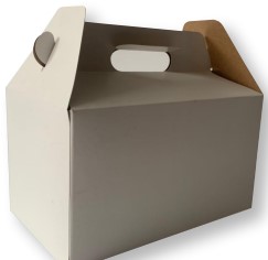 Caja maletín blanca